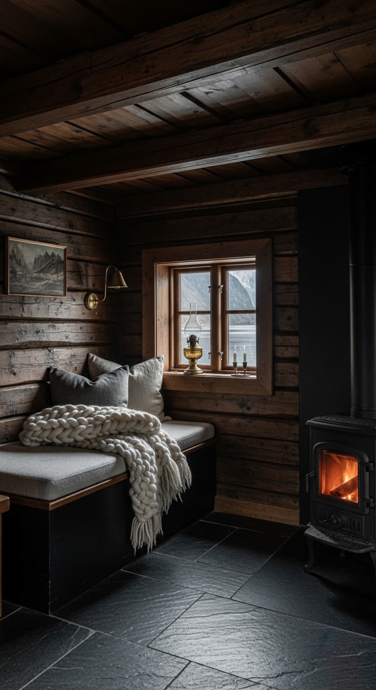 Fjordstuen — peisstuen